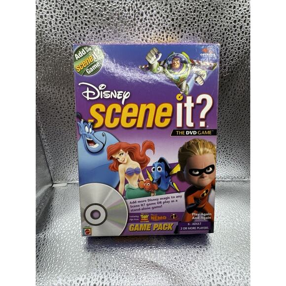 Disney Scene It Movie Trivia Game (DVD, 2006) The Incredibles, Toy Story, etc - Picture 9 of 9